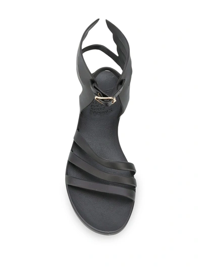 Shop Ancient Greek Sandals Ikaria Jelly Sandals In Black