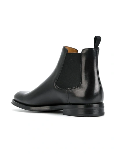 Shop Church's Monmouth Wg Leather Chelsea Boots In Black