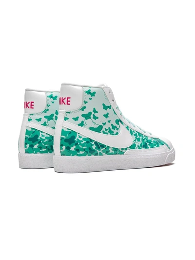 Nike Blazer Mid Premium Sneakers In White