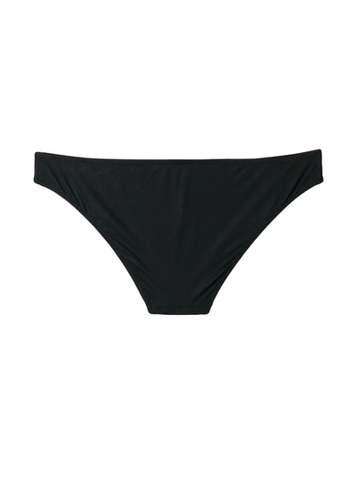 Shop Dolce & Gabbana Logo-tag Bikini Bottoms In Black