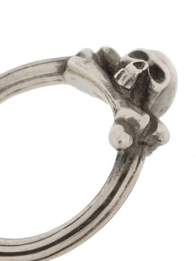 Shop Werkstatt:münchen Symbol Skull Ring In Silver