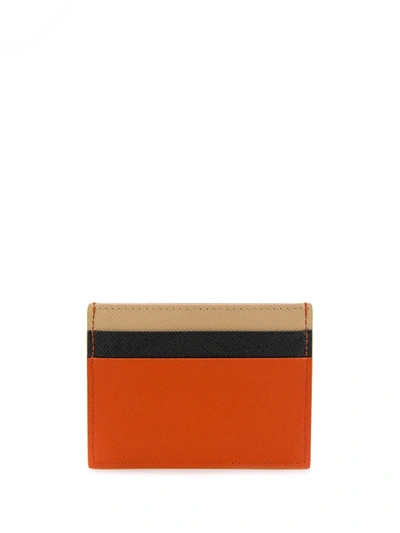 Shop Marni Compact Cardholder In Orange