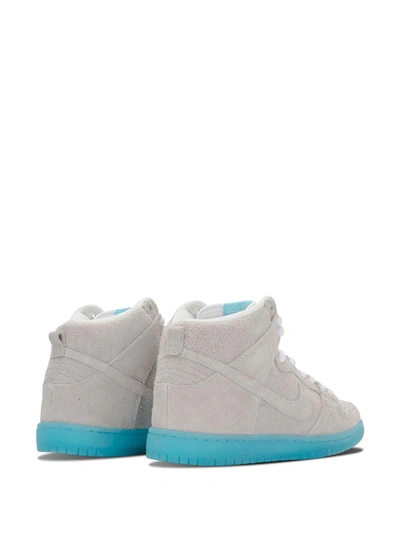 Shop Nike Dunk High Premium Sb Sneakers In Grey
