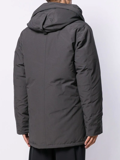 Shop Canada Goose Shell Down Coat In Grey