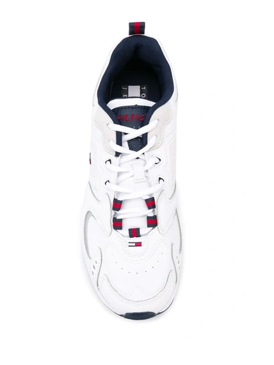 Shop Tommy Jeans Heritage 90s Sneakers In White