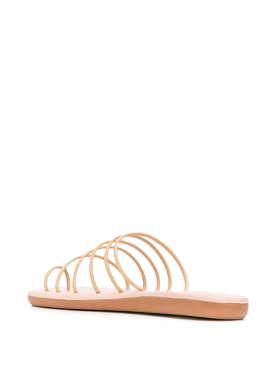 Shop Ancient Greek Sandals Sani Flat Sandals In Neutrals