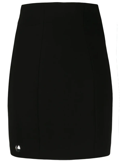 Shop Philipp Plein High-wasted Skirt In Black