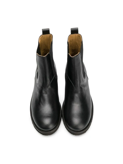 Shop Pèpè Teen Chelsea Ankle Boots In Black