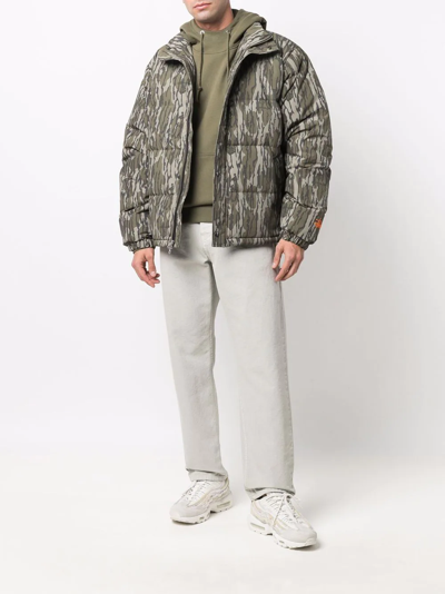 Stussy Stüssy Mossy Oak Down Puffer Jacket In Green | ModeSens