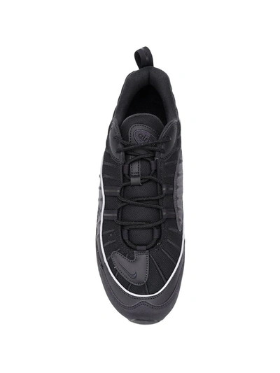Shop Nike Air Max 98 Sneakers In Black