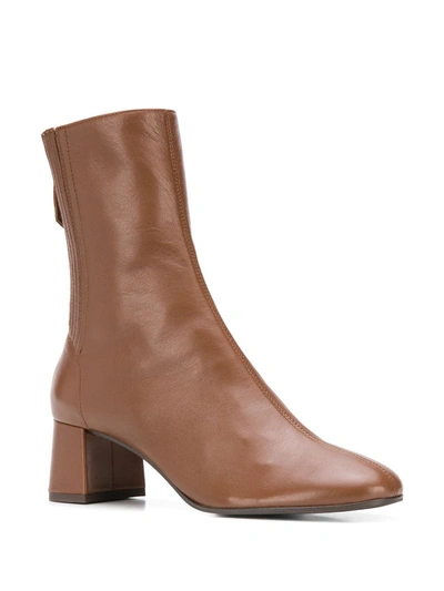 Shop Aquazzura Saint Honore' Boots In Brown