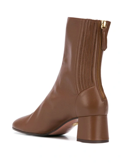 Shop Aquazzura Saint Honore' Boots In Brown