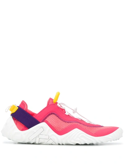Shop Kenzo Wave Sneakers In Pink