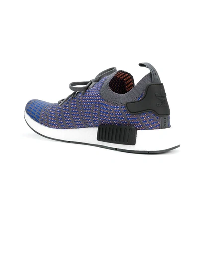 Shop Adidas Originals Nmd R1 Stlt Primeknit "blue/grey" Sneakers