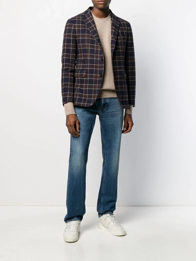 Drumohr Soft Knit Jumper In Neutrals