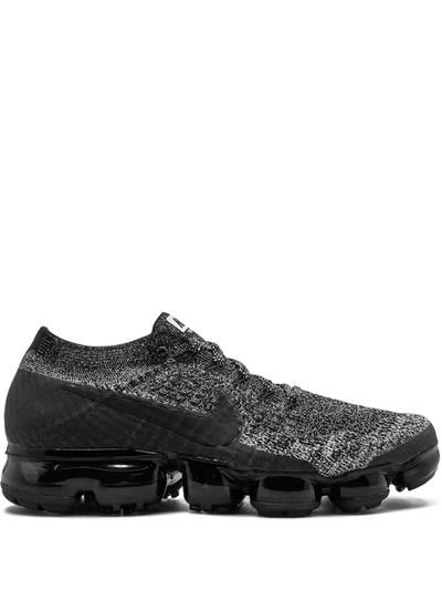 Shop Nike Air Vapormax Flyknit Sneakers In Black