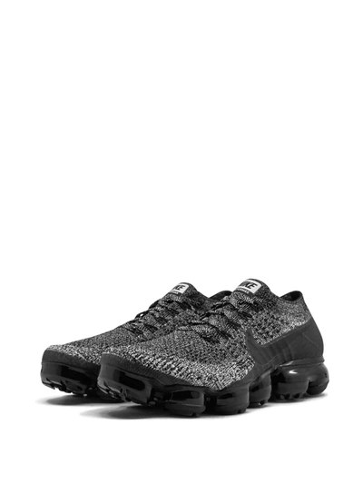 Shop Nike Air Vapormax Flyknit Sneakers In Black