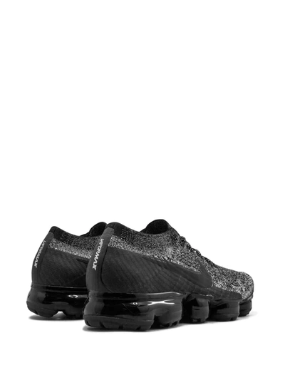 Shop Nike Air Vapormax Flyknit Sneakers In Black