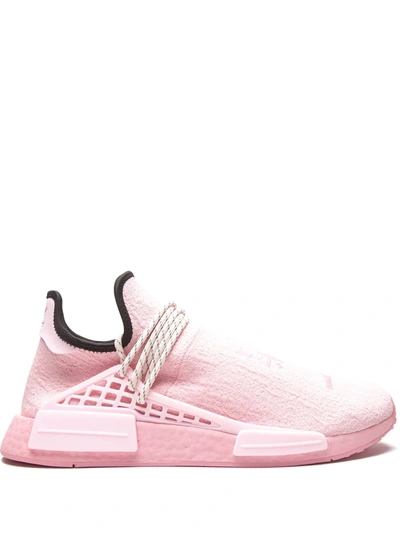 Shop Adidas Originals By Pharrell Williams X Pharrell Nmd Hu "pink" Sneakers