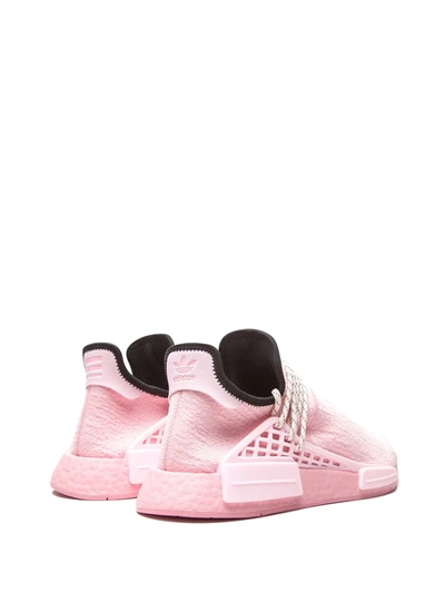 Shop Adidas Originals By Pharrell Williams X Pharrell Nmd Hu "pink" Sneakers