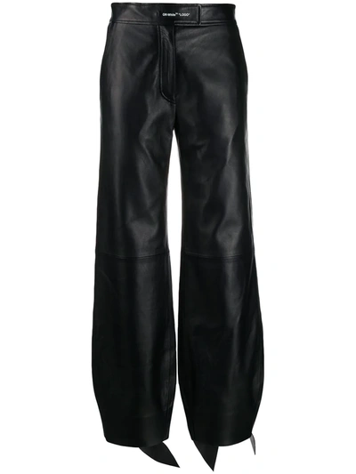 HIGH-WAIST BALLOON-LEG TROUSERS