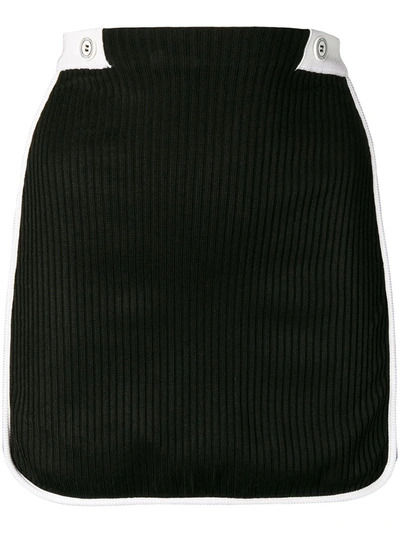 Shop Gcds Classic Track Skirt In Black