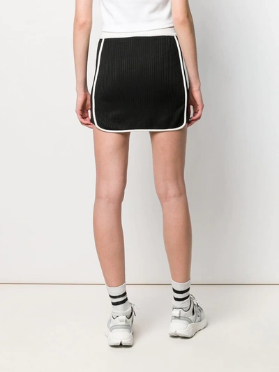 Shop Gcds Classic Track Skirt In Black