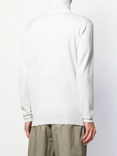 Shop Ambush Textured Logo Jumper In White