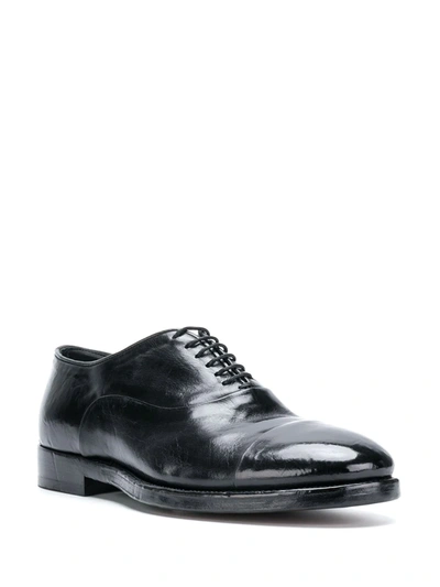 Shop Alberto Fasciani Oxford Shoes In Black