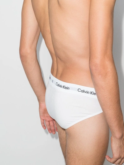 Calvin Klein Underwear Cotton Briefs Set In White