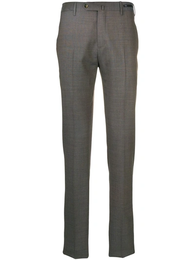 Pt01 Slim-fit Tailored Trousers In Grey | ModeSens