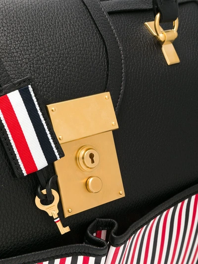 Shop Thom Browne Mrs. Thom Inside Out Bag In Black