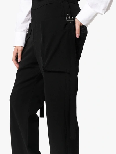 Shop Ambush Nobo Pocket And Strap Detail Trousers In Black