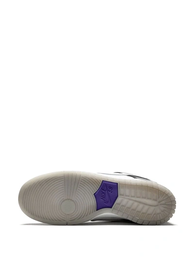 Shop Nike Dunk Low Pro Sb Sneakers In White