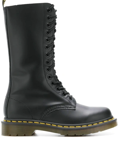 Shop Dr. Martens' Stivali Boots In Black