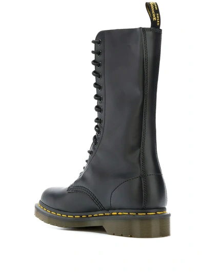 Dr. Martens 1b60 Bex Lace-up Leather Boots In Black
