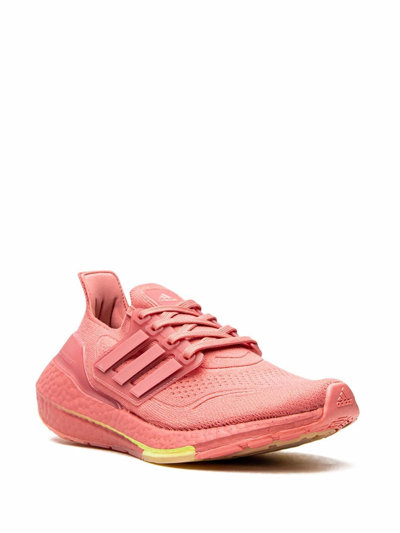 Shop Adidas Originals Ultraboost 21 "hazy Rose" Sneakers In Pink
