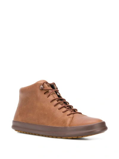 Shop Camper Chasis Sport Ankle Boots In Brown