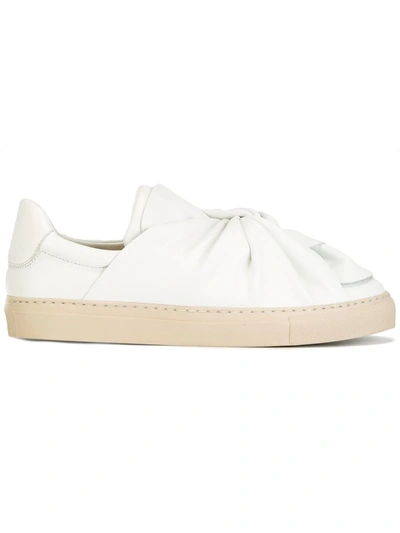 Ports 1961 Knot Detail Slip-on Sneakers In White