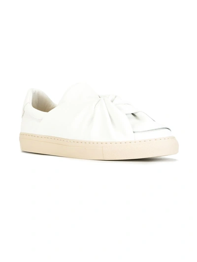 Ports 1961 Knot Detail Slip-on Sneakers In White