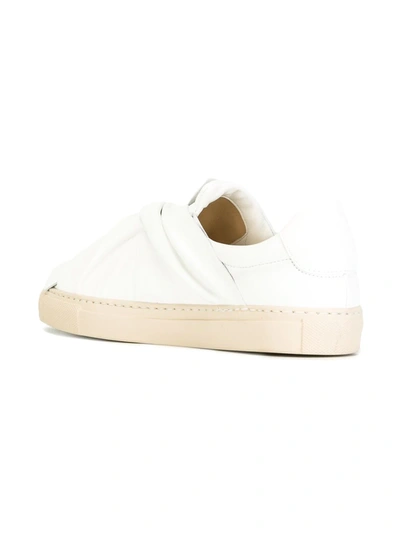 Ports 1961 Knot Detail Slip-on Sneakers In White