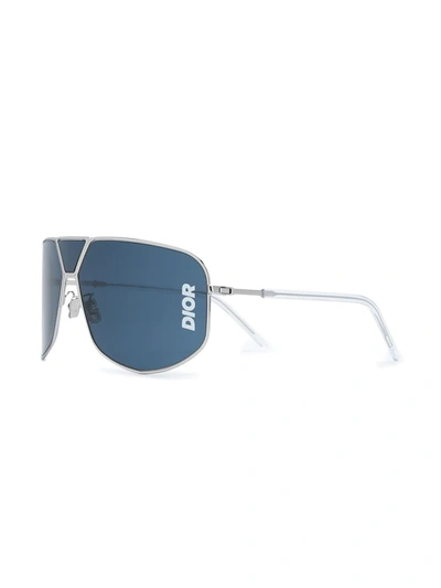Shop Dior Ultra Sunglasses In Silver