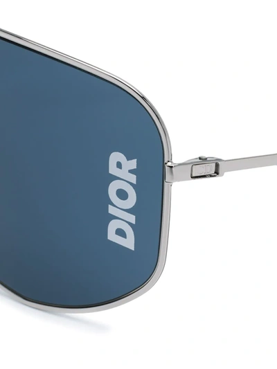 Shop Dior Ultra Sunglasses In Silver