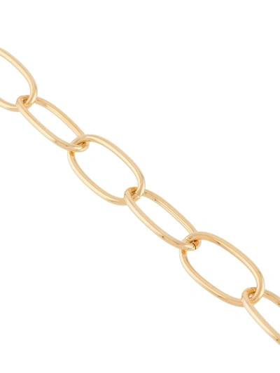 Shop Federica Tosi Lace Bolt Chain Necklace In Gold