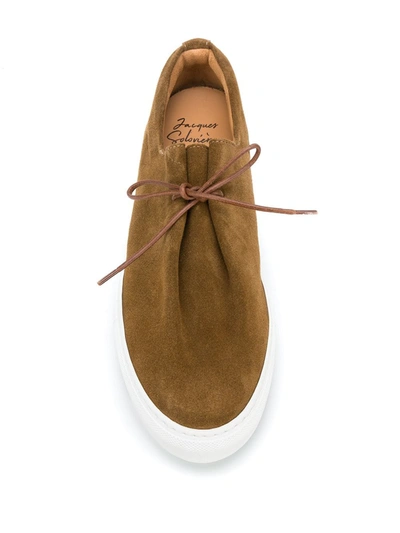 Shop Mackintosh X Jacques Soloviêre Shoes In Brown
