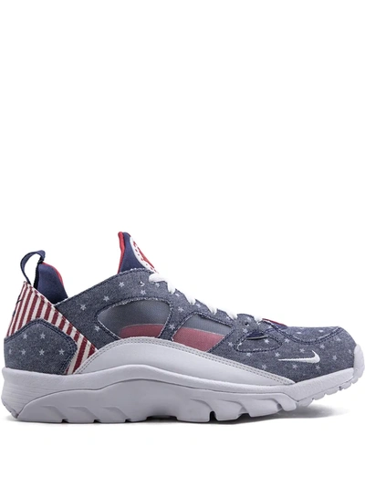 Shop Nike Air Trainer Hurache Low Qs"usa" Sneakers In Blue