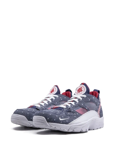 Shop Nike Air Trainer Hurache Low Qs"usa" Sneakers In Blue