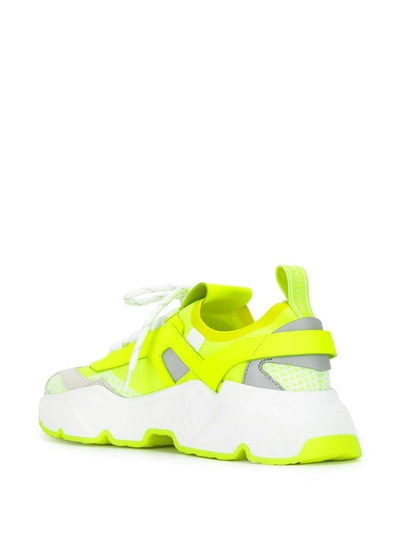 Shop Dolce & Gabbana Daymaster Low-top Sneakers In Yellow