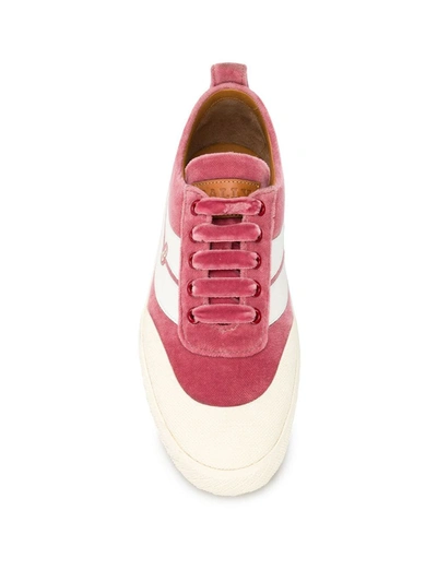 Shop Bally Shennon Sneakers In Pink