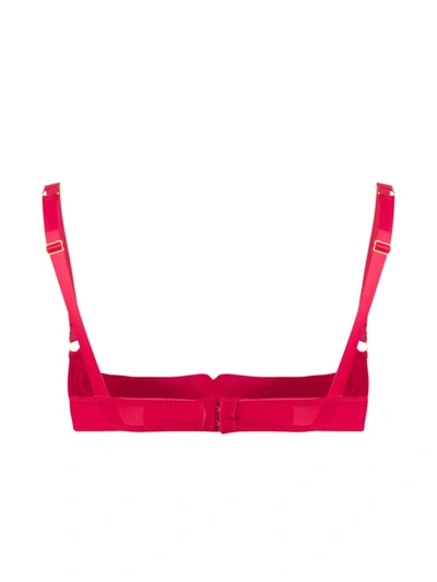 Shop Maison Close Tapage Nocturne Bra In Red